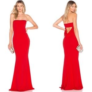 Katie May Mary Kate Cherry Red Dress 0